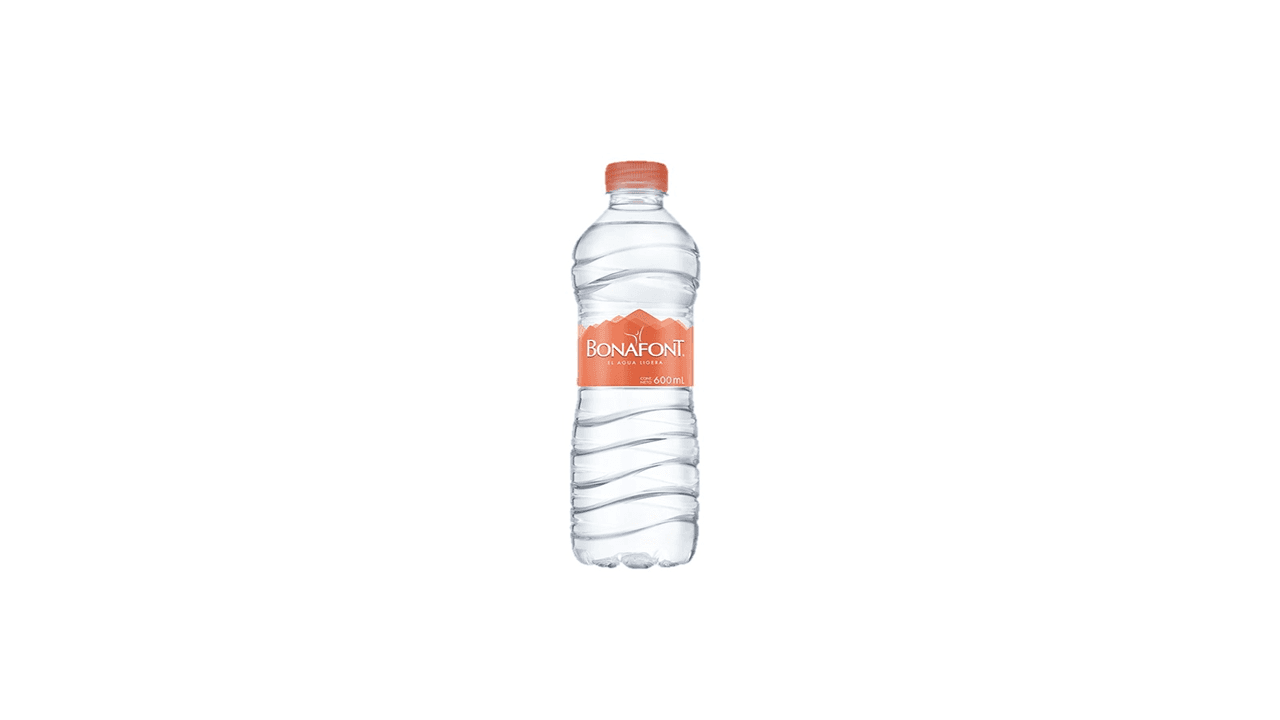 Agua Natural Bonafont 600 ml