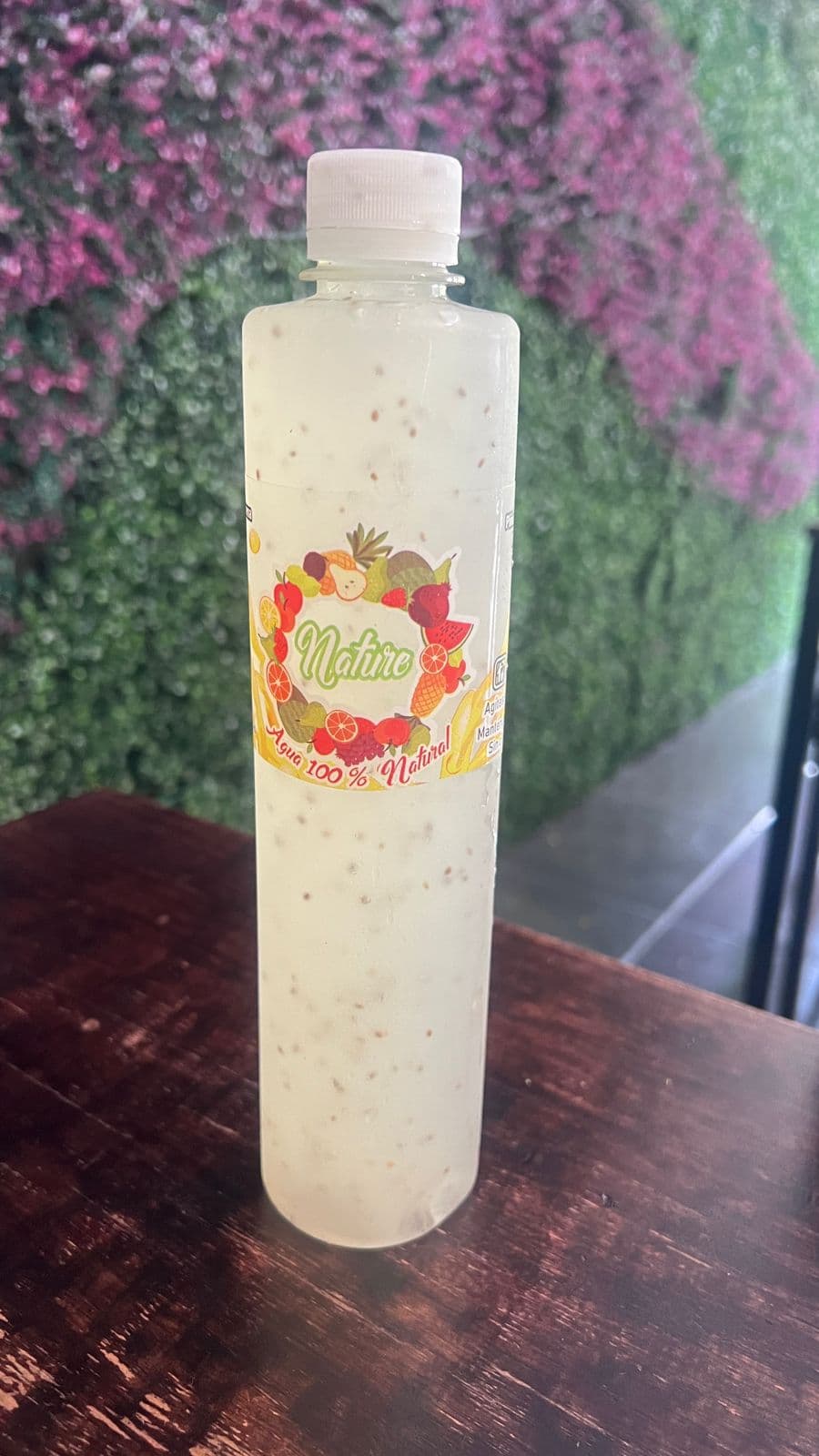 Agua Limon con Chia 1/2