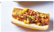 Hot Dog Hawaiano + Papas + Gaseosa