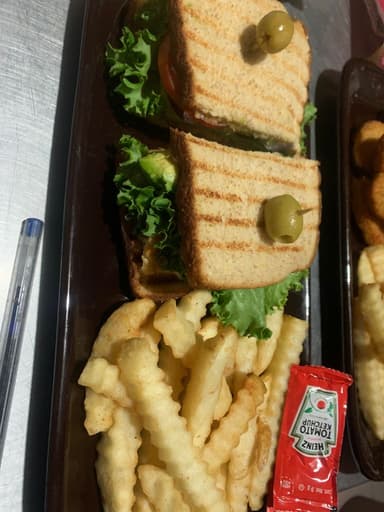 Sándwich vegetariano