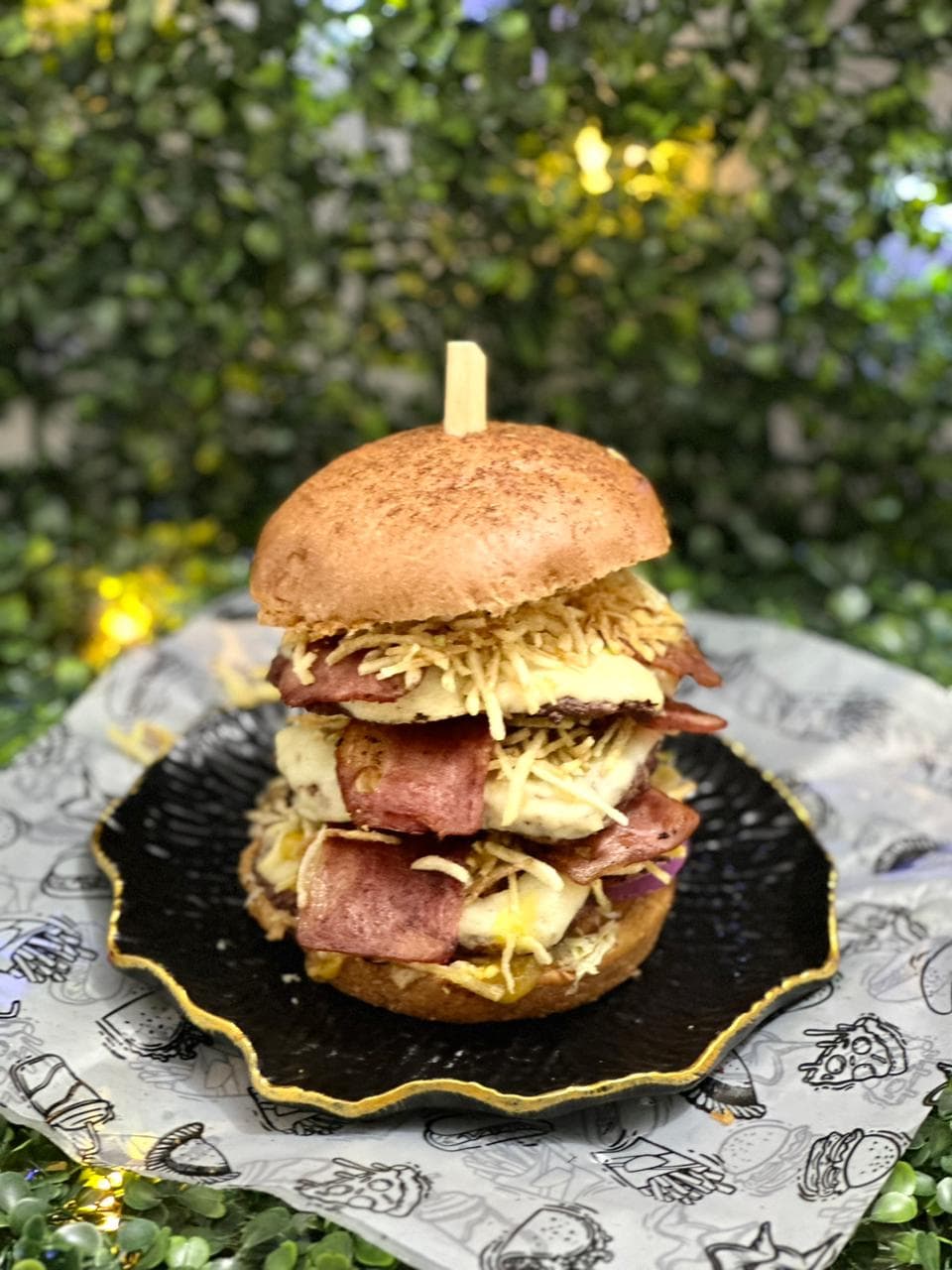TRIPLE Carne al Carbón