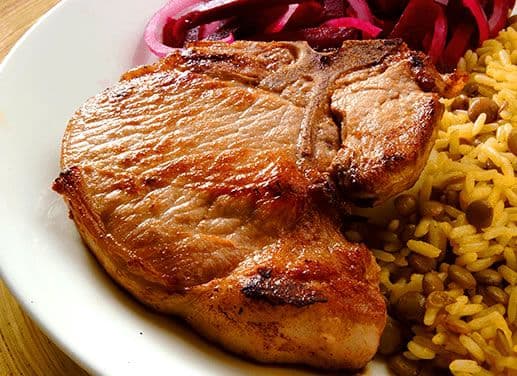 Chuleta de Puerco Frita