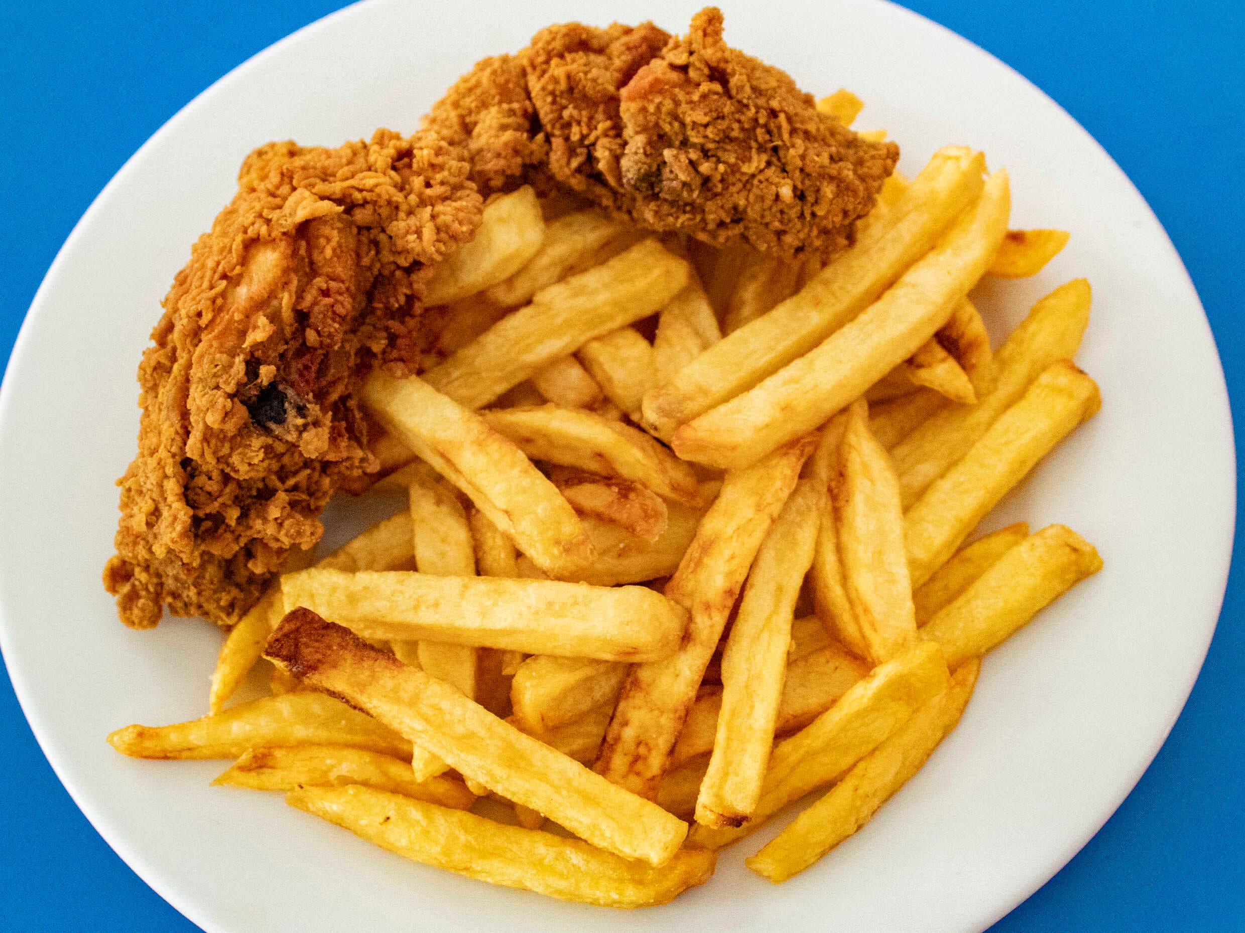 1/4 de Pollo Broaster
