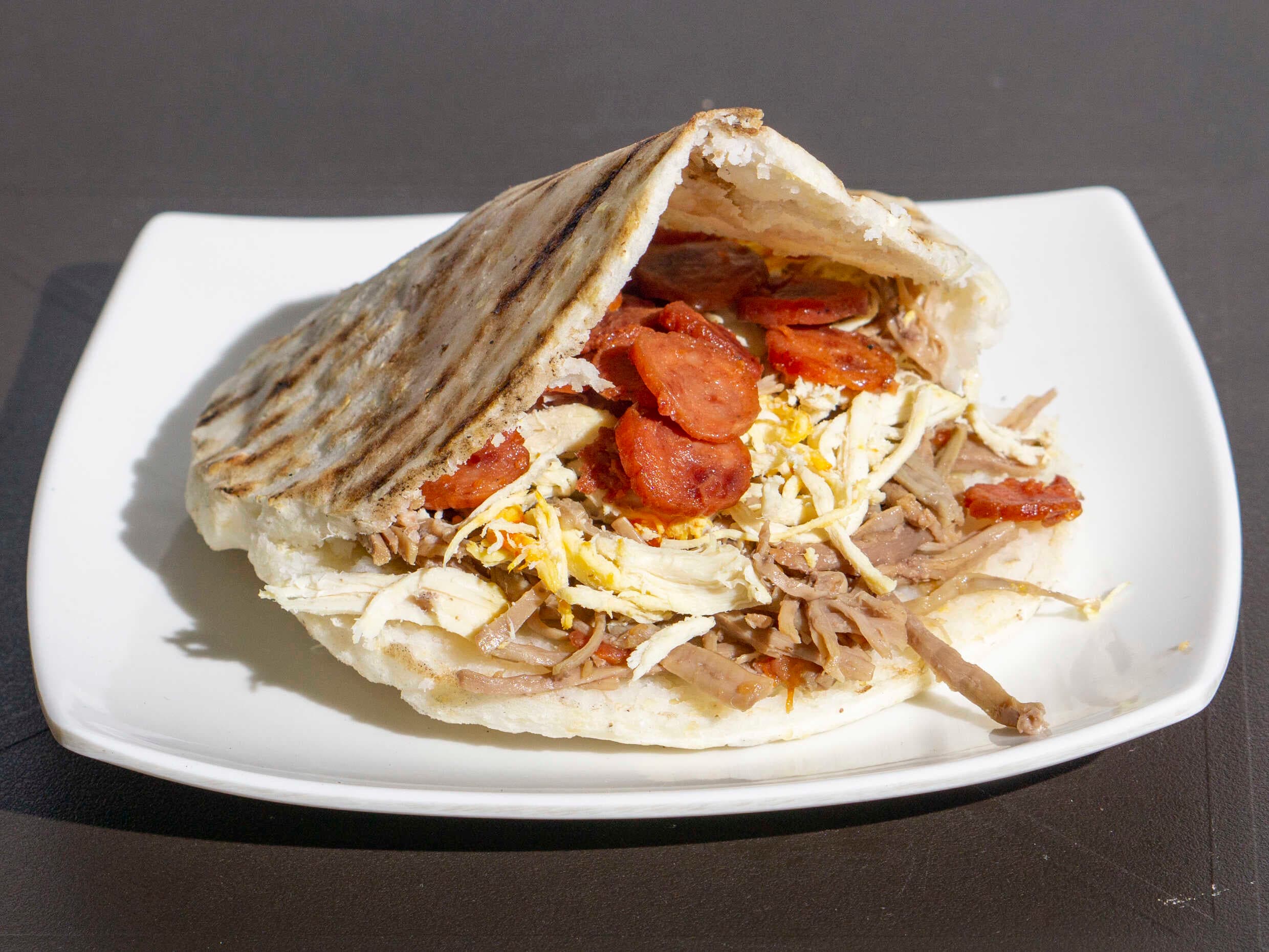 Arepa Combinada 2 Ingredientes