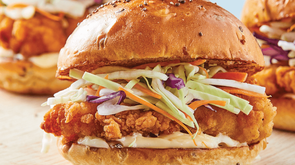 Hamburguesa de Pollo Empanizada