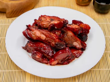 Costilla a La BBQ (Chica 10 pzs) 甜排骨10块