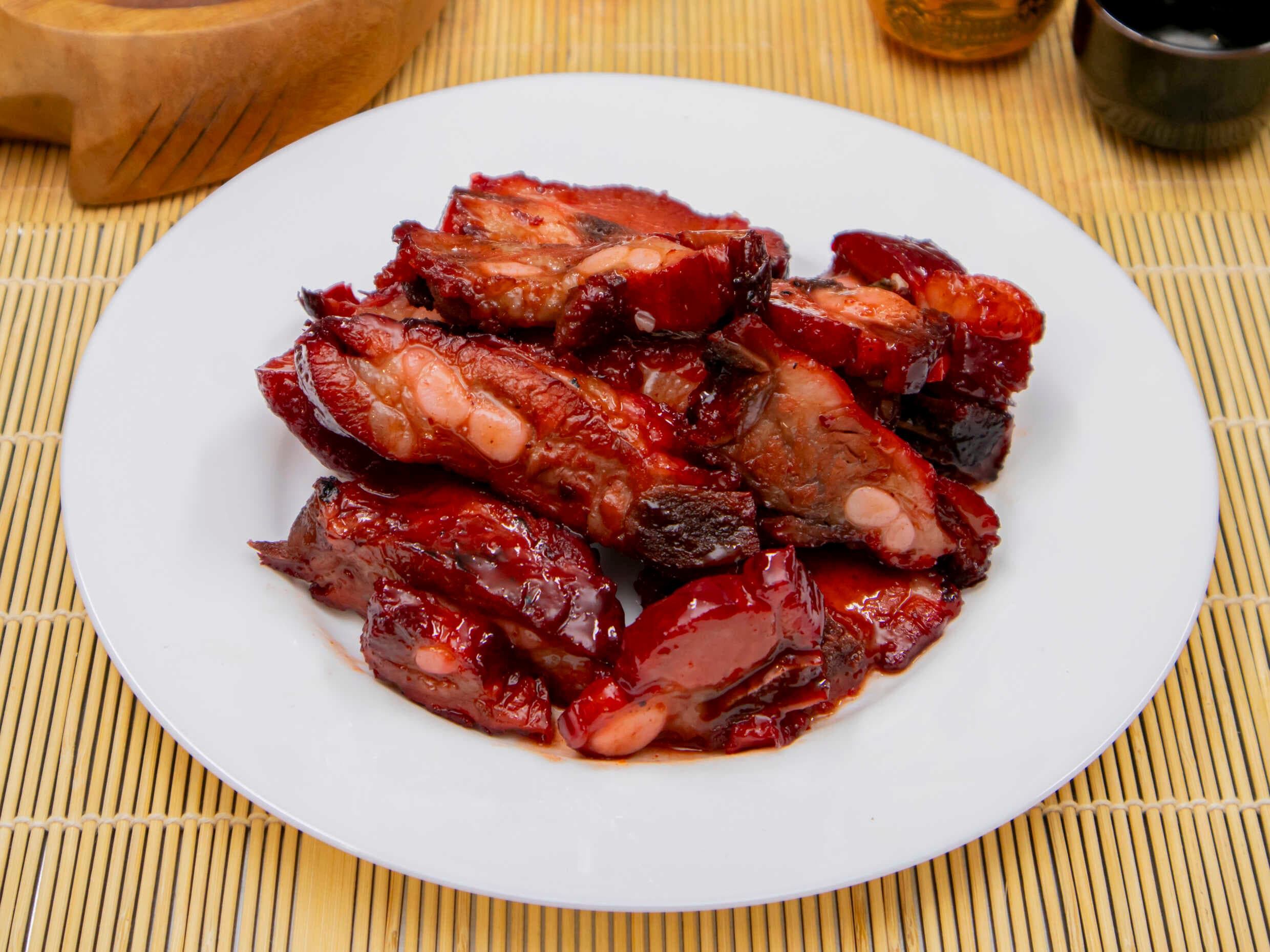 Costilla a La BBQ (Chica 10 pzs) 甜排骨10块