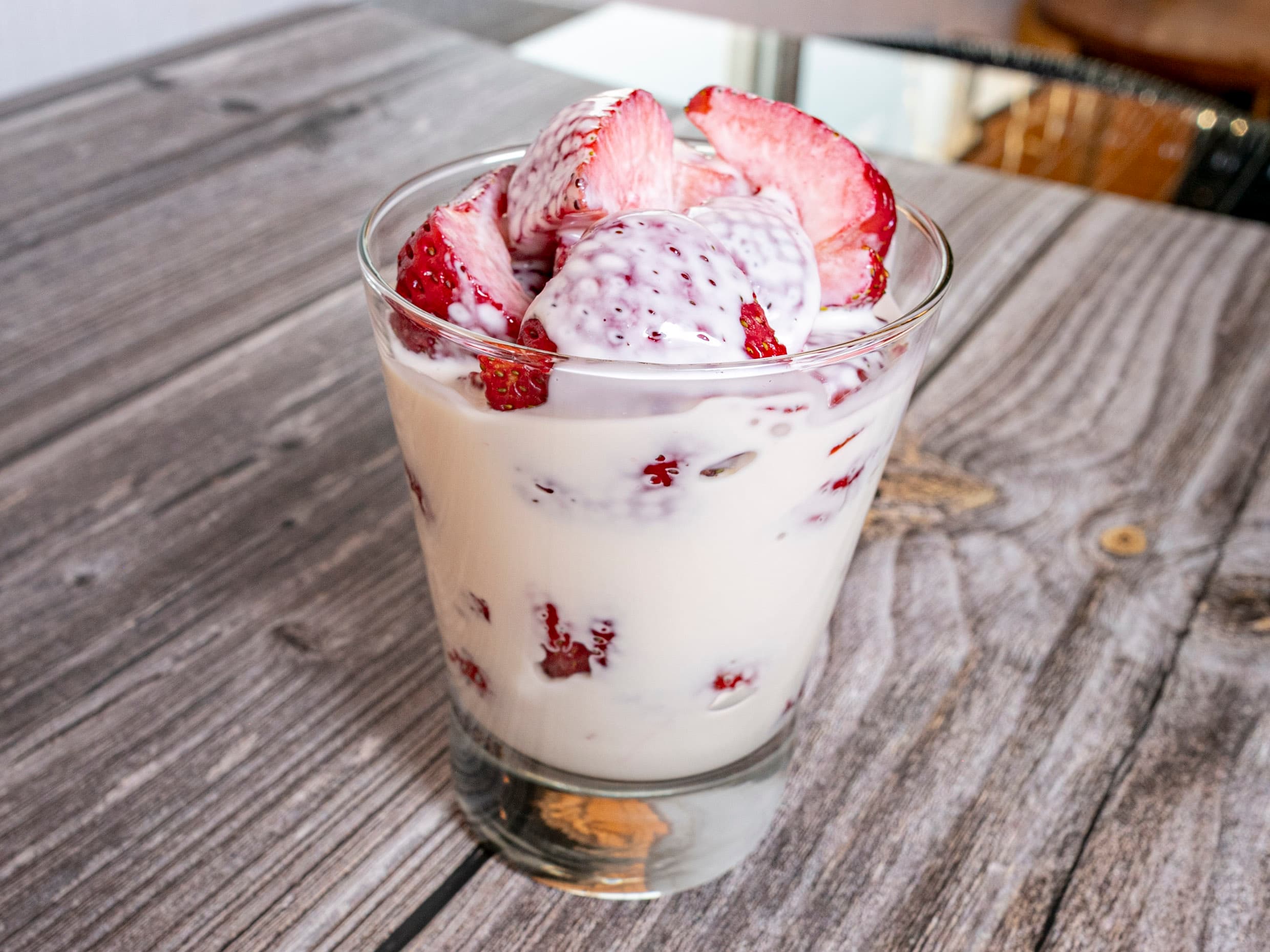 Fresas con Crema