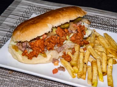 Torta al Pastor + Coca Cola 400 ml