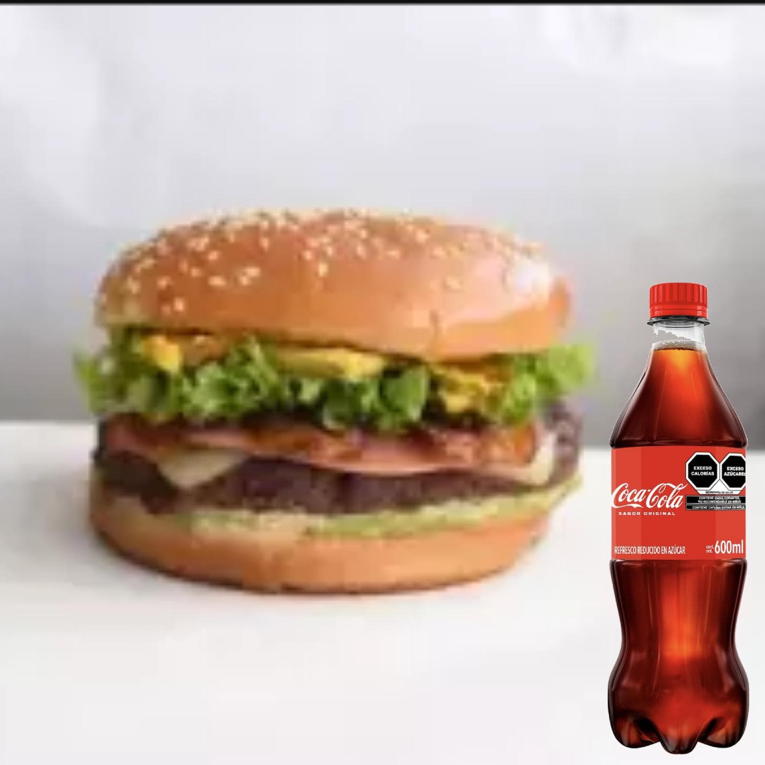 Combo Hamburguesa Forastero + Coca Cola 600 mls