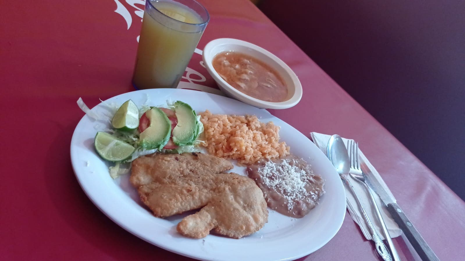 Combo - Filete de pescado empanizado