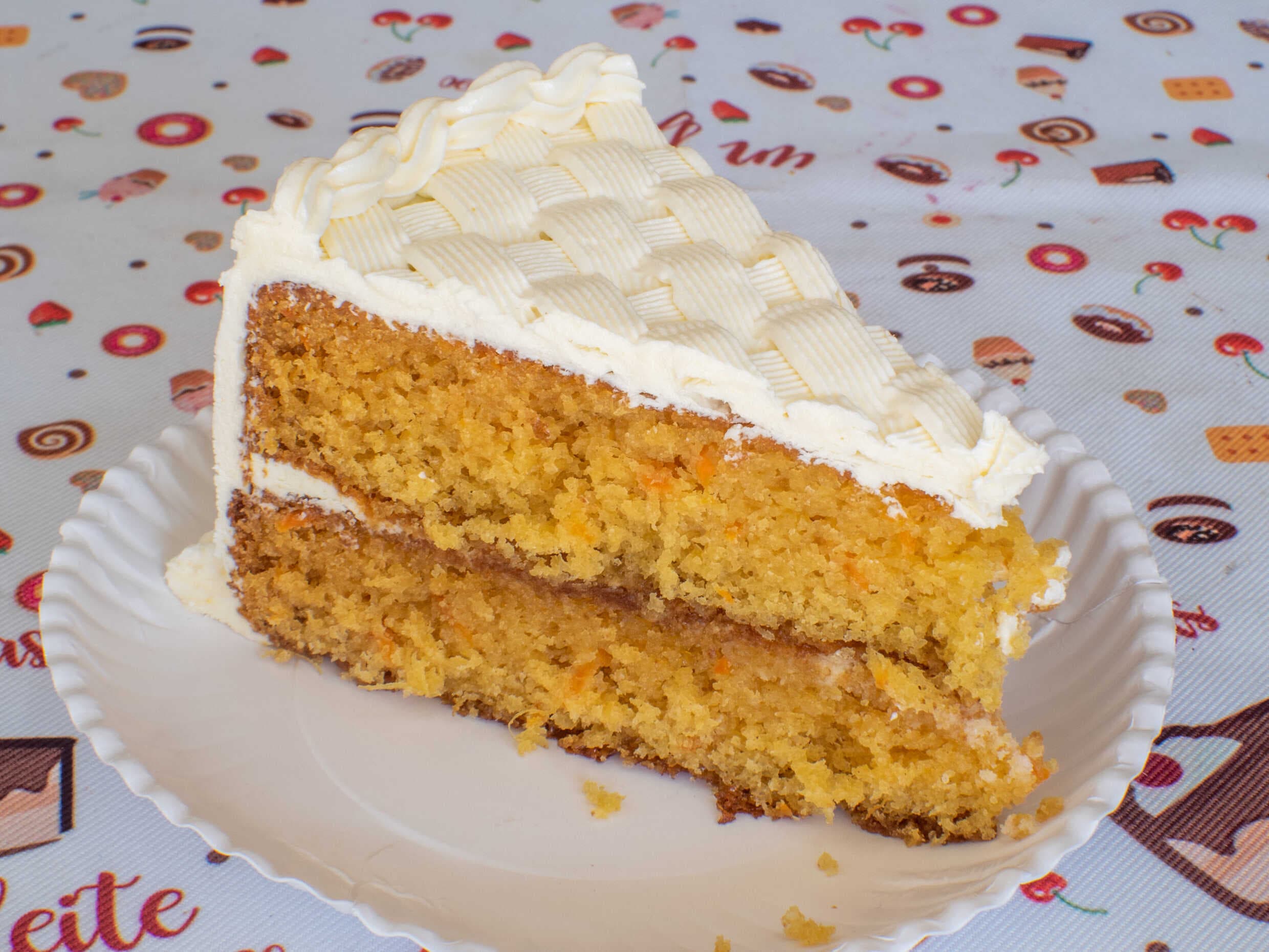 Rebanada de Pastel Zanahoria