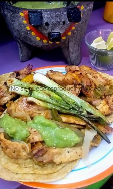 Taco de Pechuga de Pollo