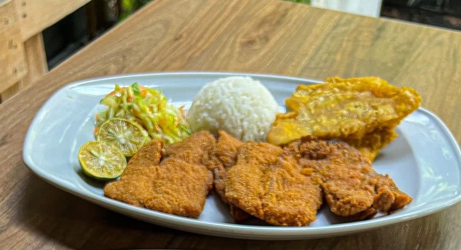 Especial de Chuleta de
Pescado