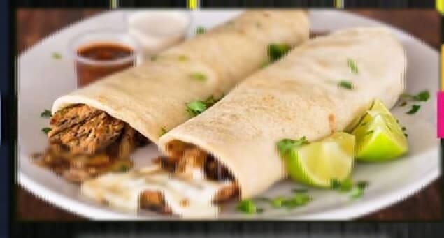 Taco Árabe con Queso