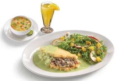 Filete de Pollo en Salsa de Cilantro