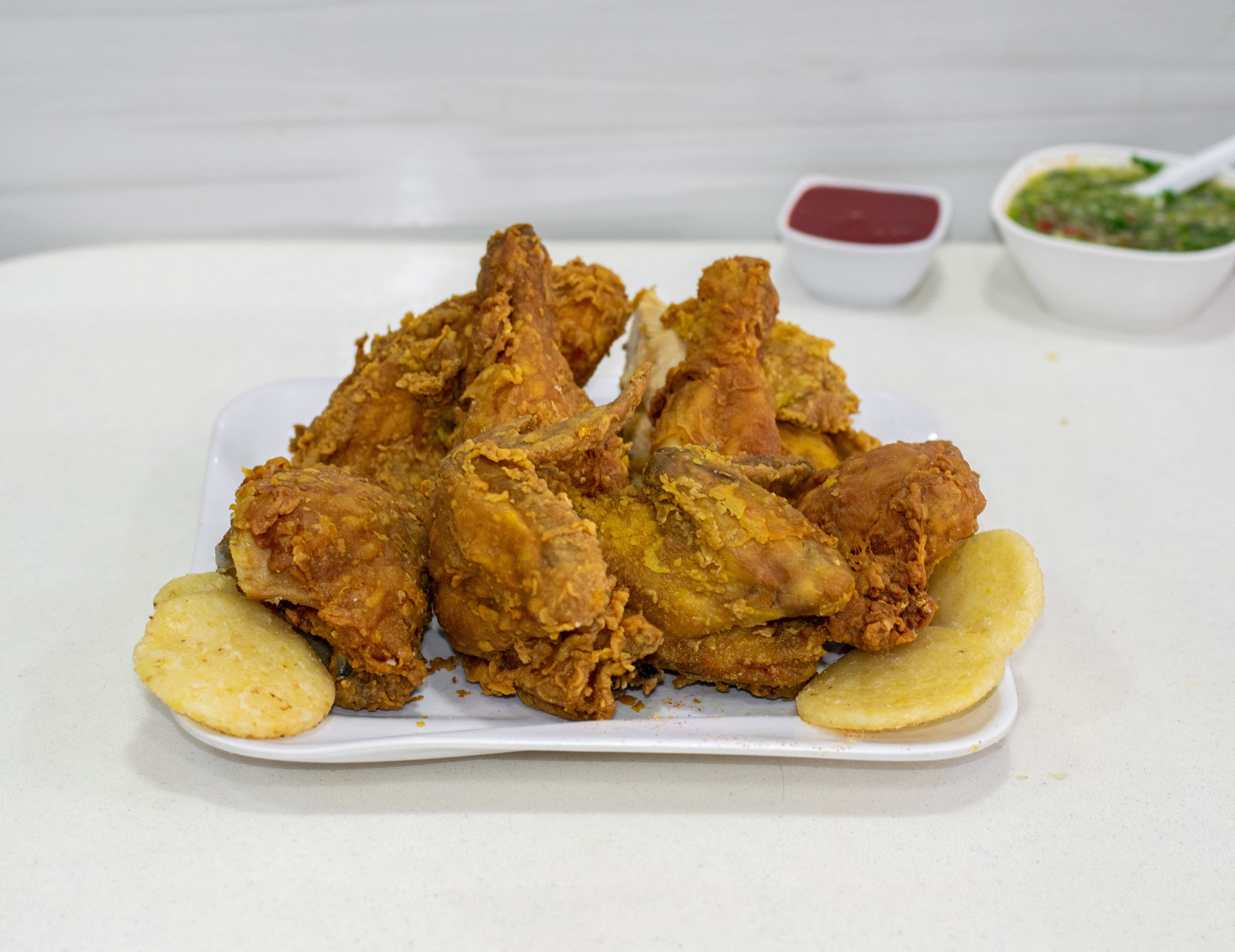 1 Pollo Broaster Completo