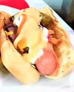 Hot Dog con Tocino