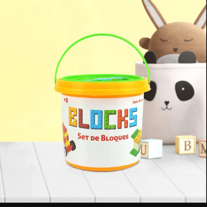 Bloque de Colores en Cubeta