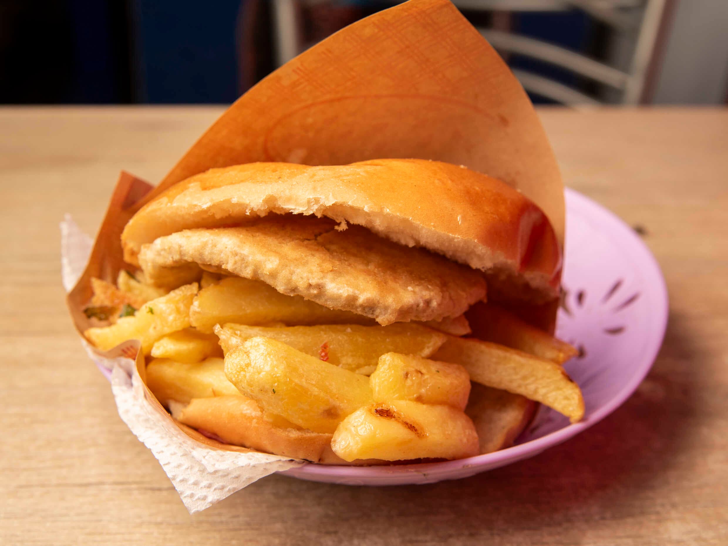 Hamburguesa de Pollo