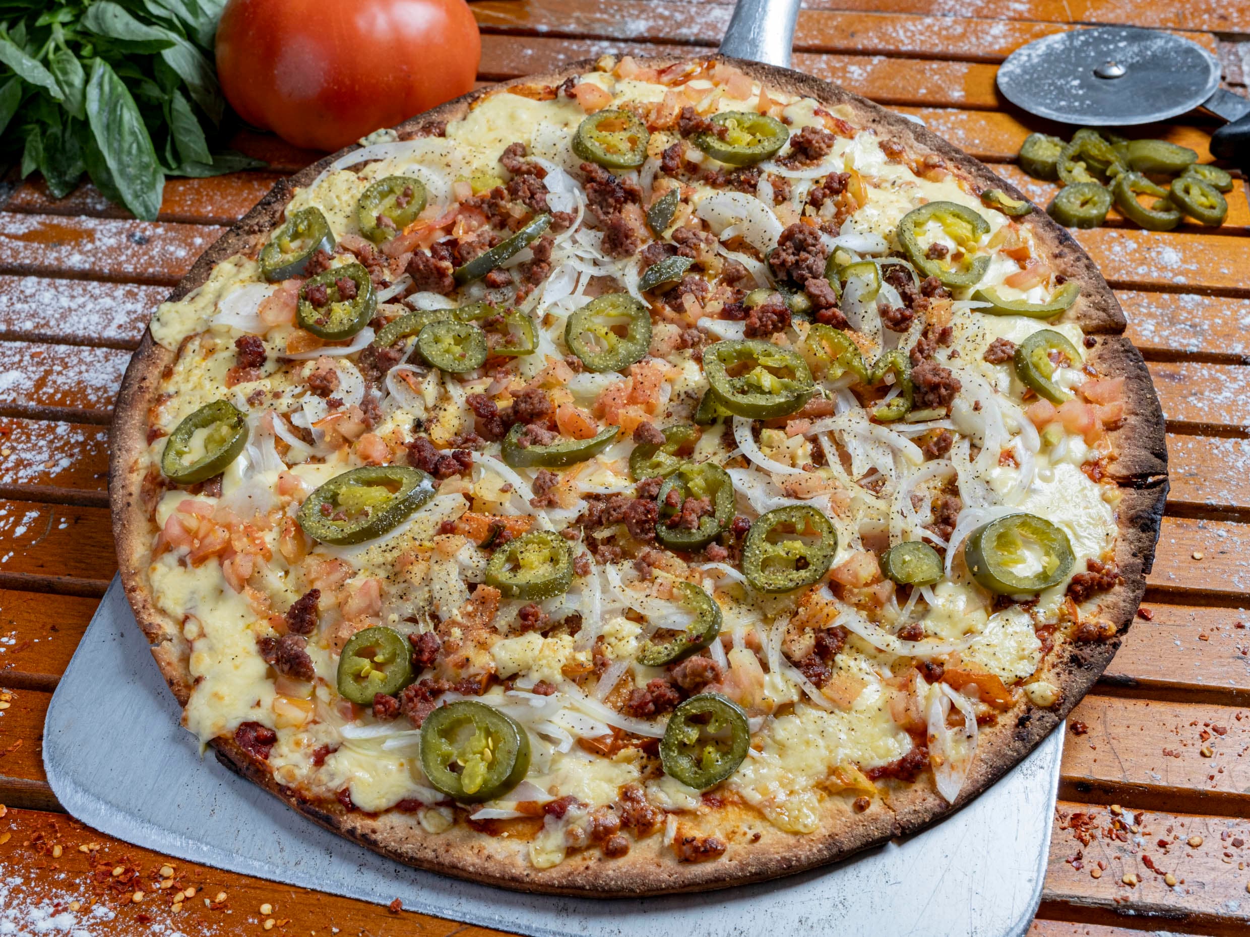 Pizza Mexicana - 10 pulgadas 6 porciones