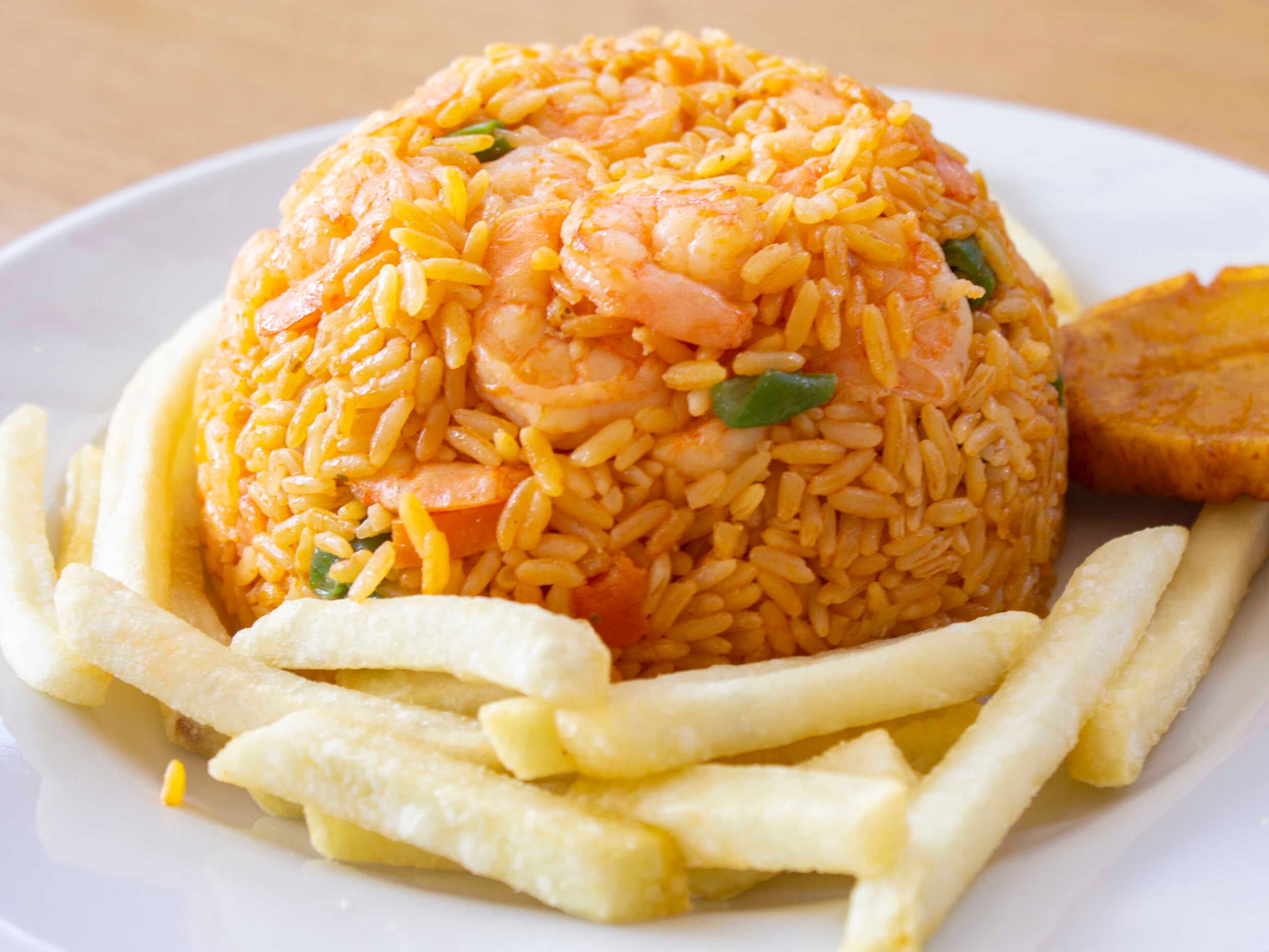 Arroz con Camarones
