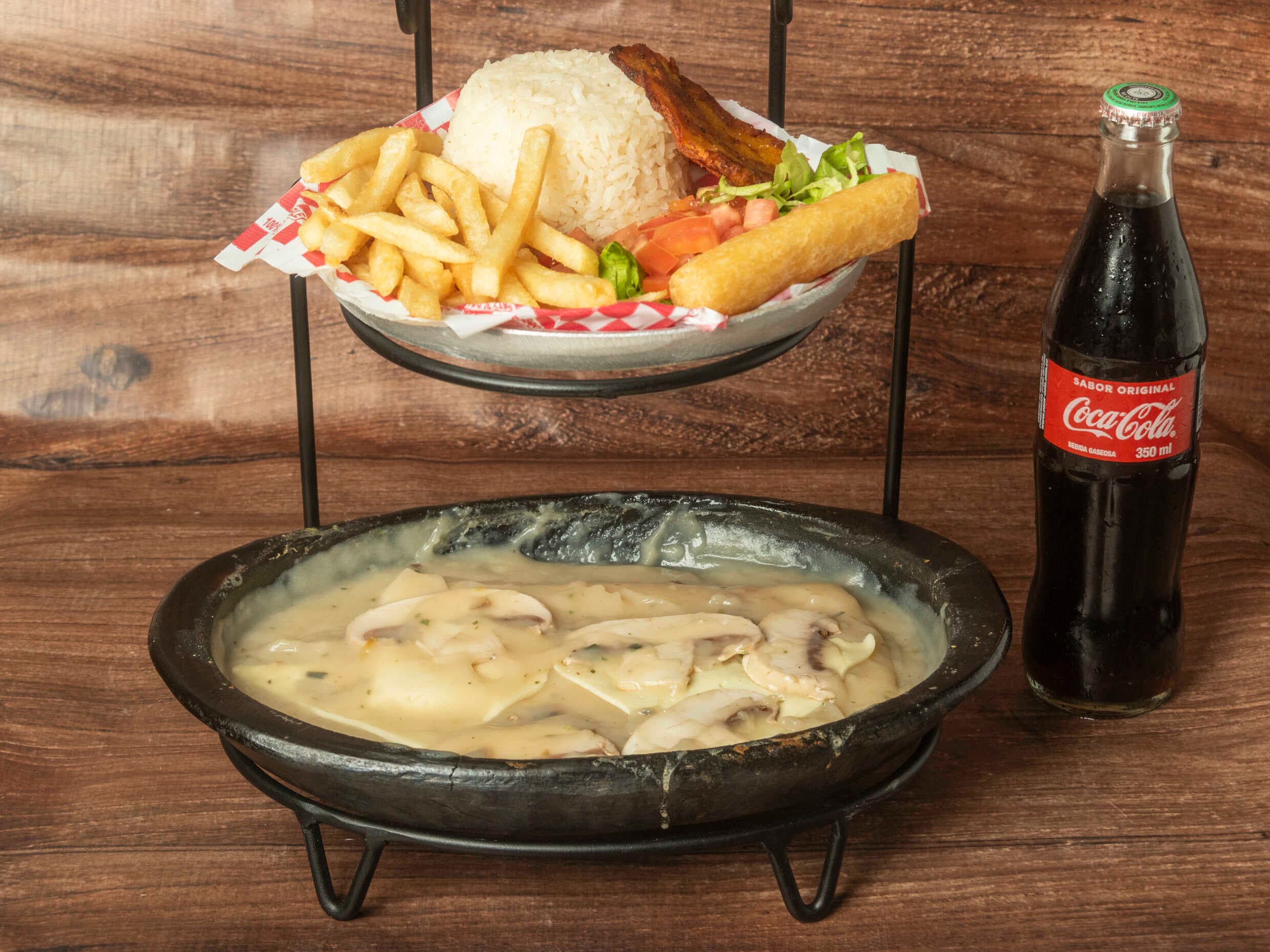 Pechuga Con Champiñones