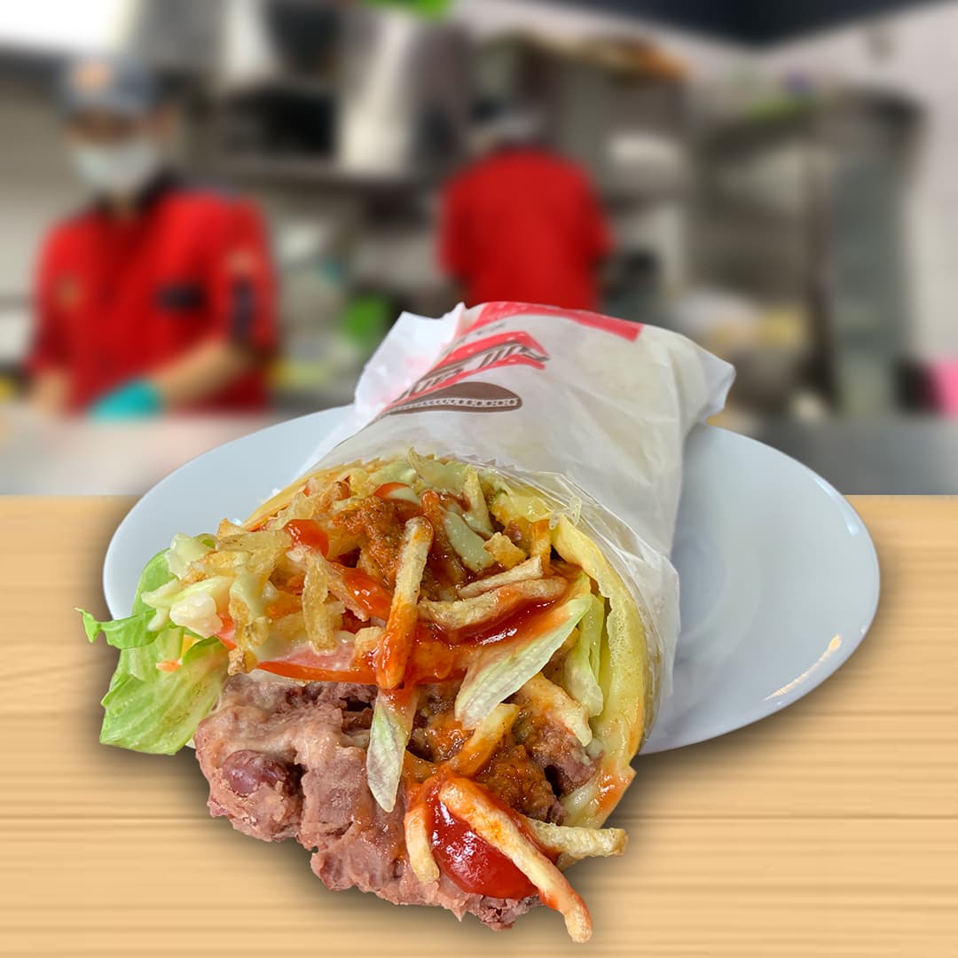 Taco de Hamburguesa