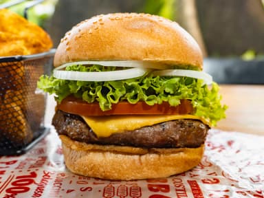 Combo Hamburguesa Res Al Carbón