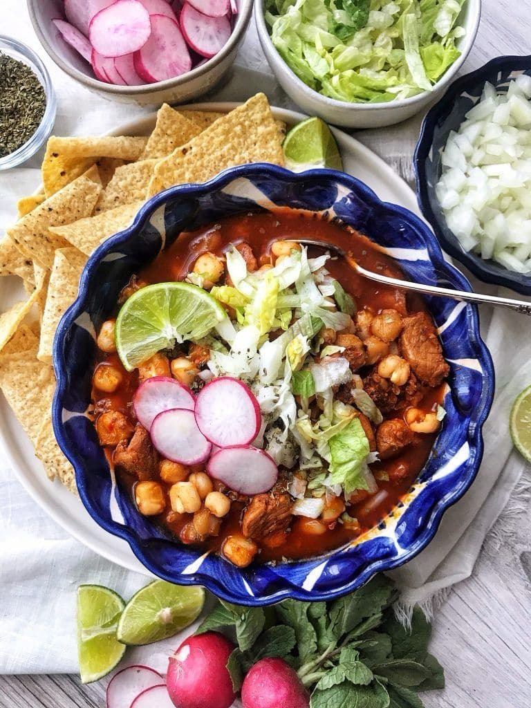 Pozole Rojo Pollo