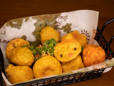 Bolas de Pescado con Curry