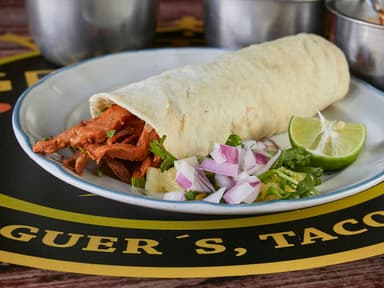 Taco Pastor con Harina