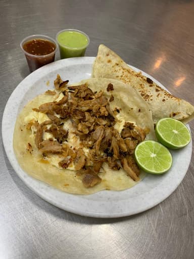 Tacos de tortilla de harina