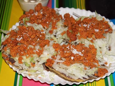 Tostada Gde de Longaniza