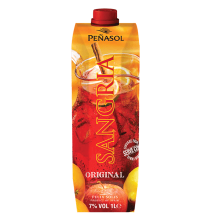Sangría Tinta Peñasol Tetra Pack 1 l