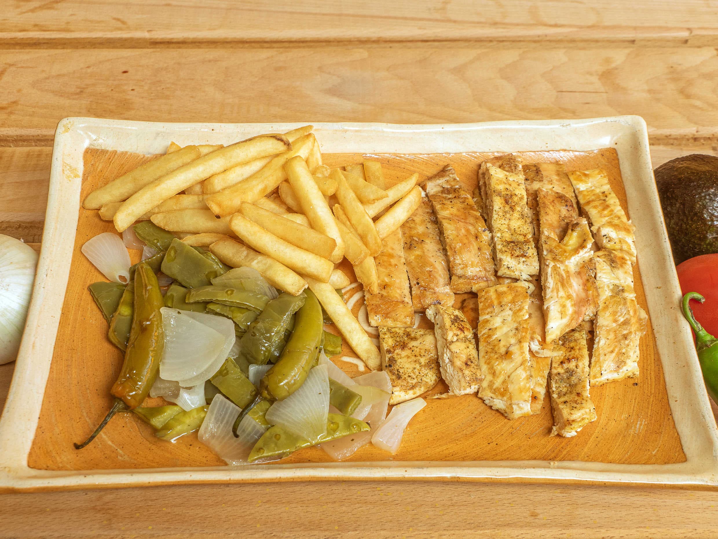 Orden Personal de Fajitas de Pollo
