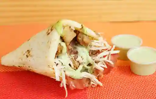 Combo Arepa Todo Poderosa + Bebida