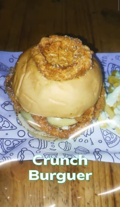 Hamburguesa Crunch