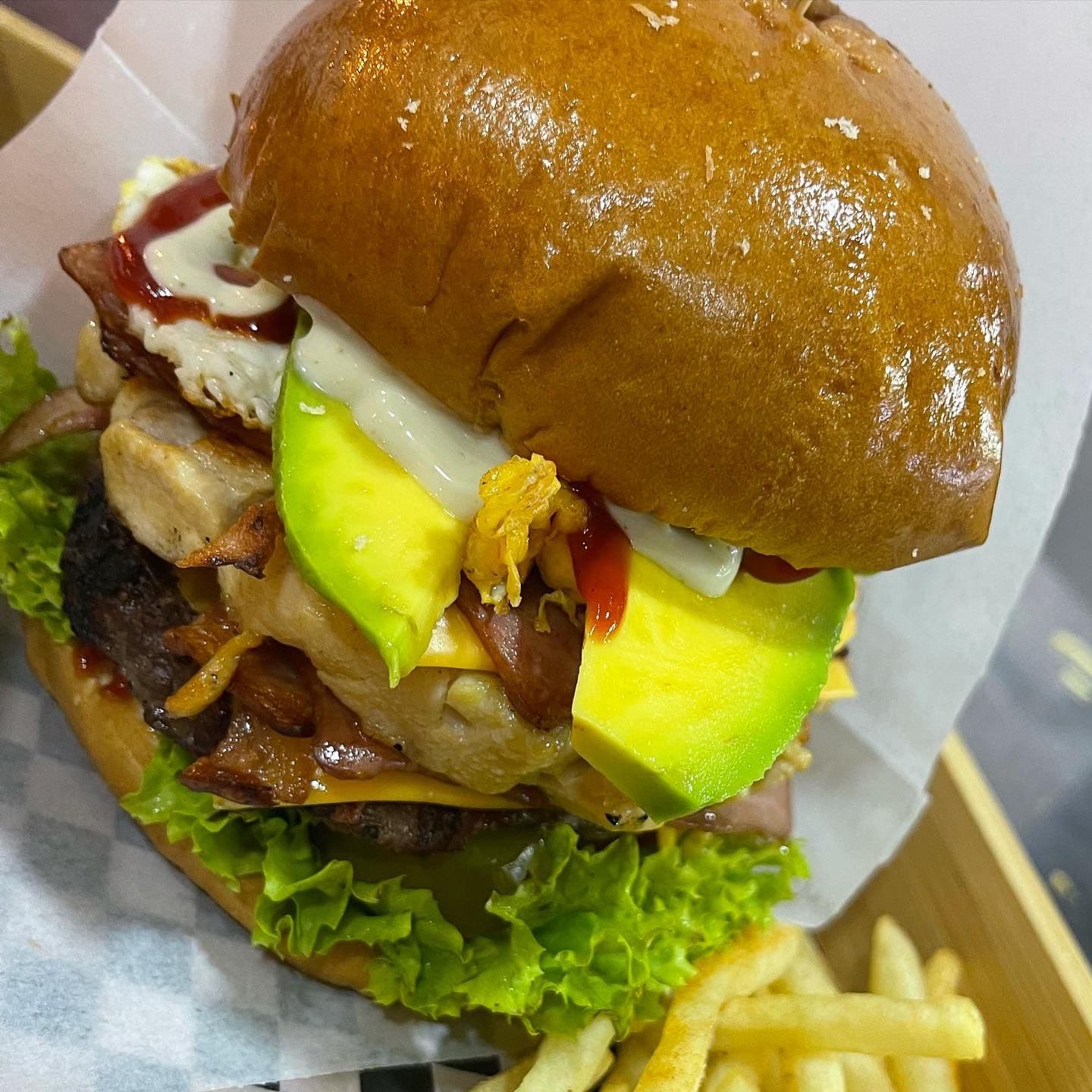 Hamburguesa Chicken Deluxe