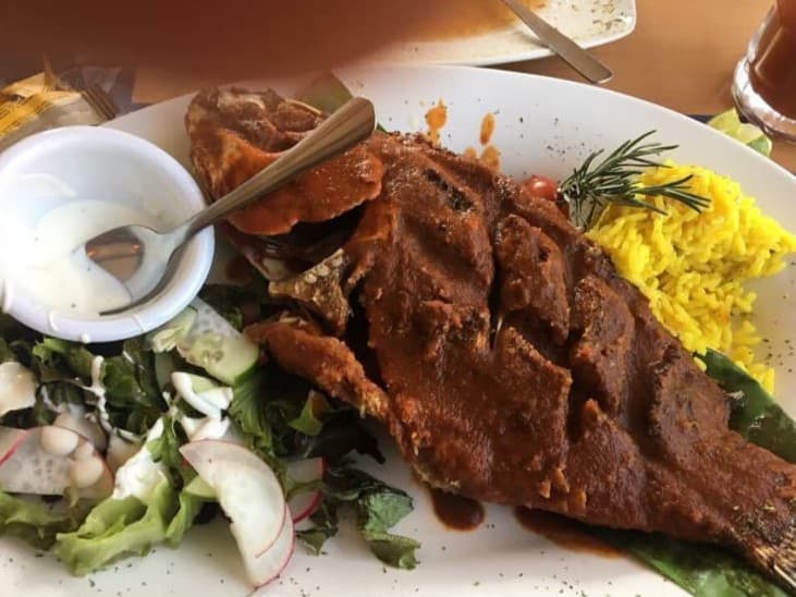 Mojarra Enchipotlada