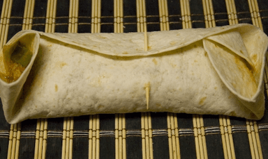 Orden de Burritos de Deshebrada con Frijol