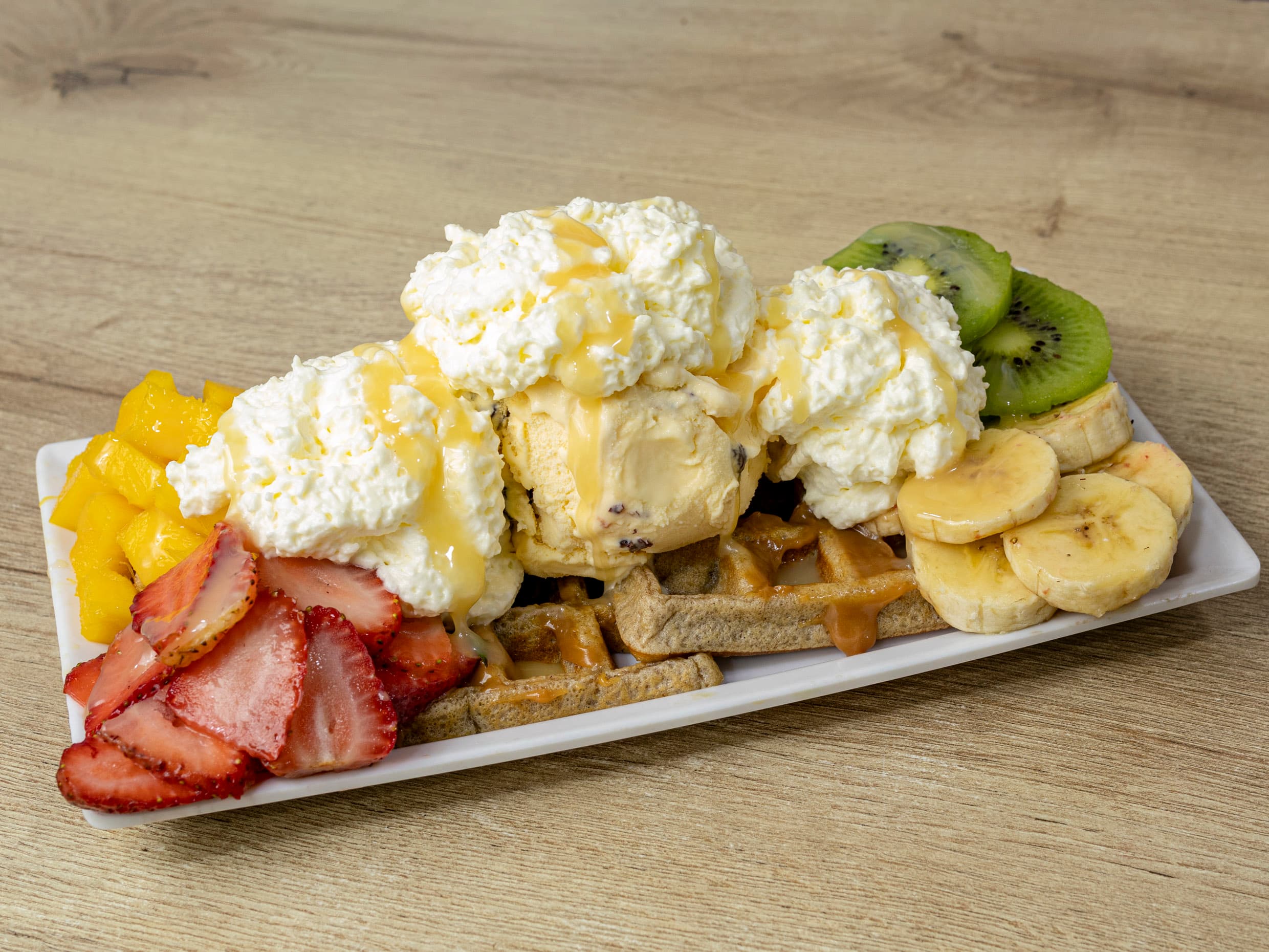 Waffle Tropical
