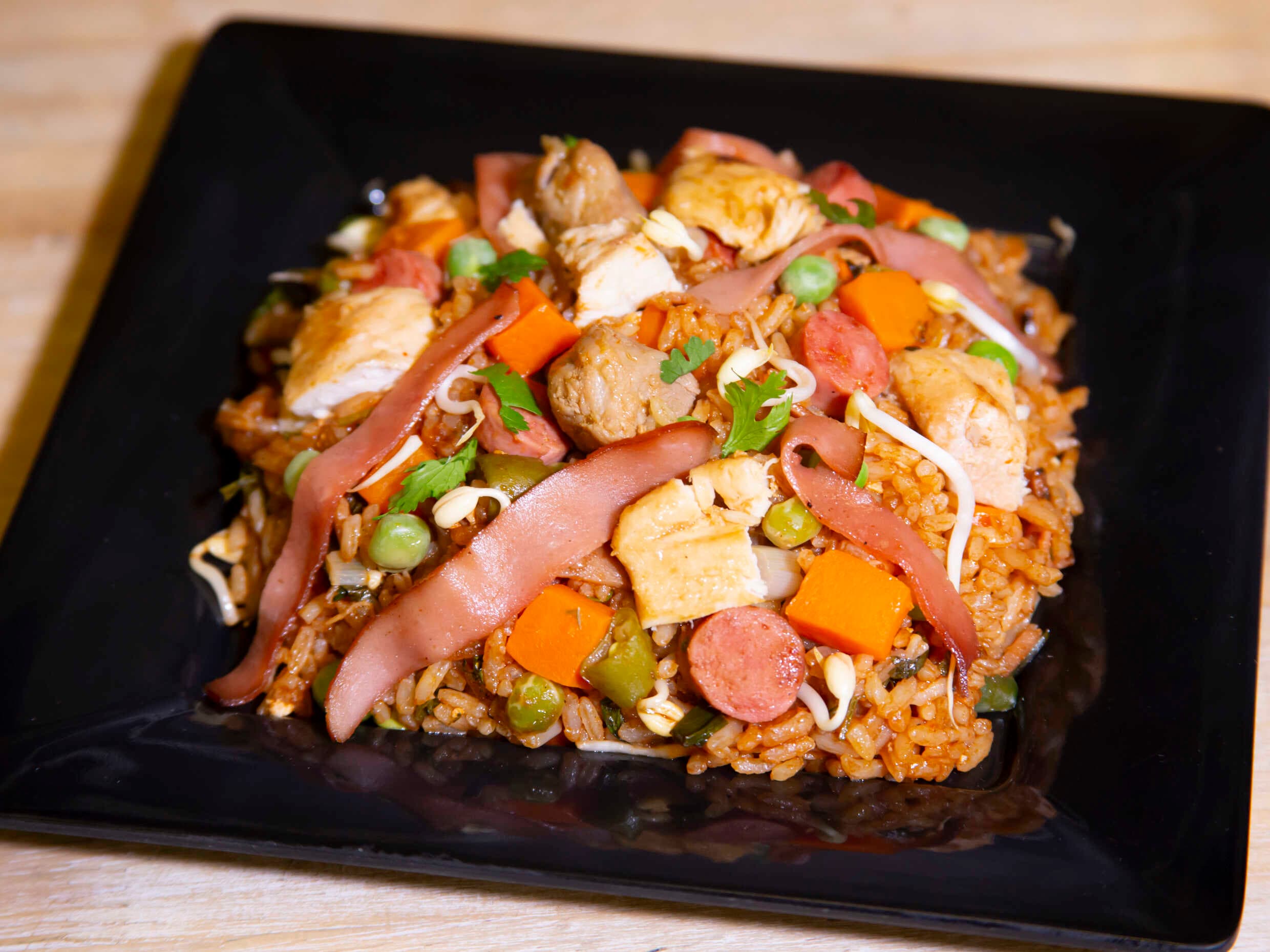 Arroz BBQ Mediano