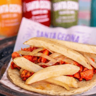 TACO CECINA ADOBADA