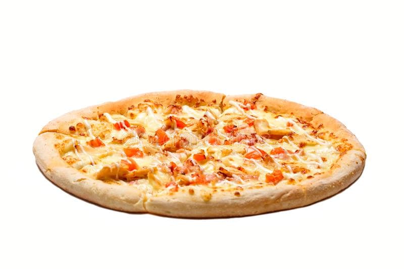 Pizza Jamón y Pollo