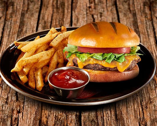 Hamburguesa Clásica + 1 Refresco de Lata