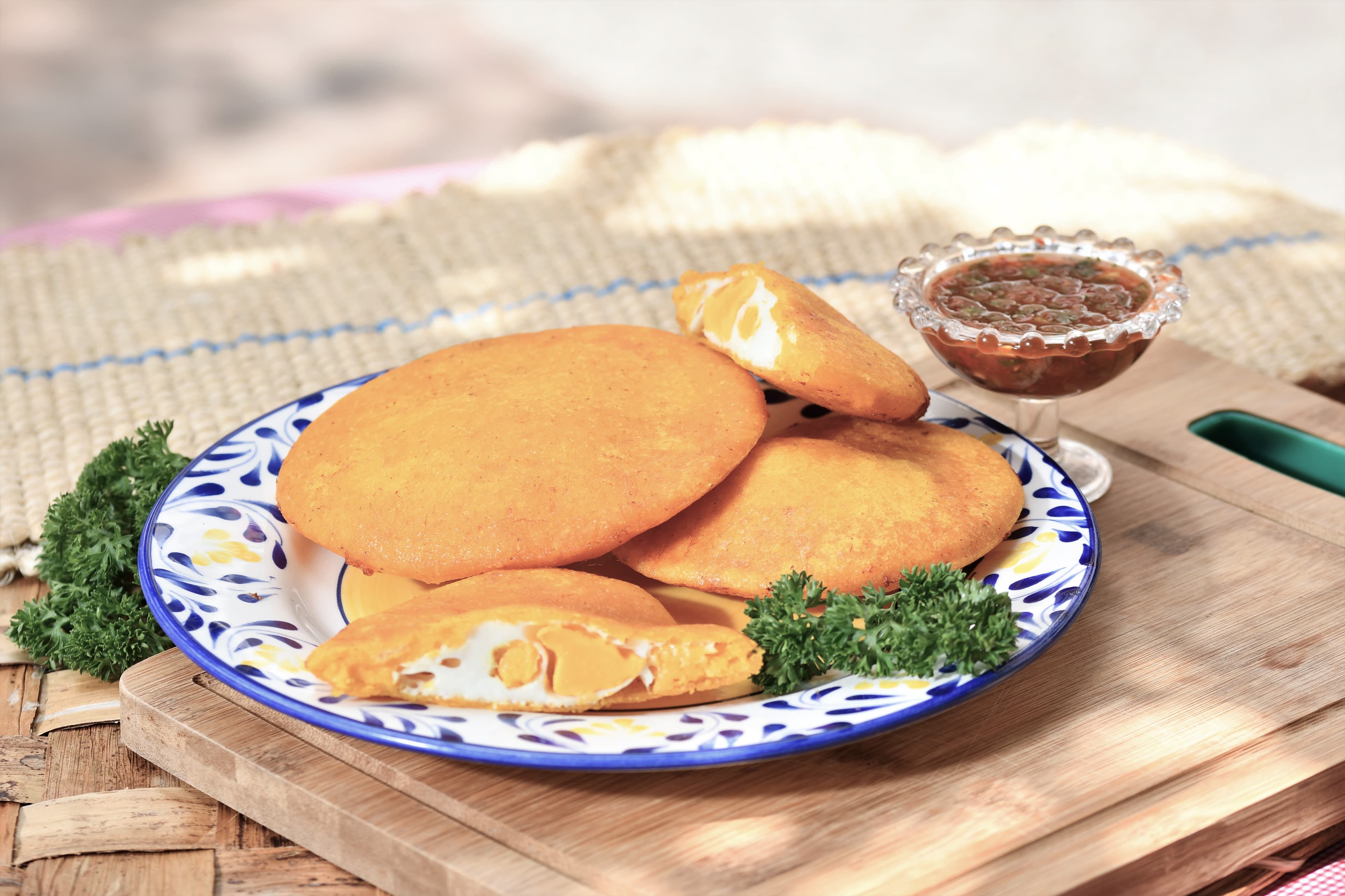 Arepa de Huevo con Carne