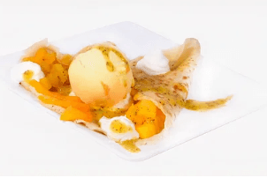 Crepe Frutos Amarillos