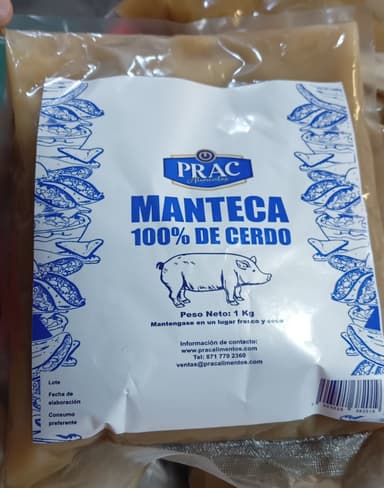 Manteca de puerco