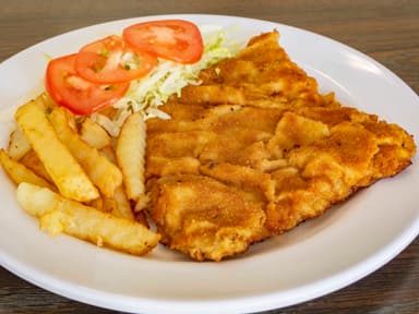 Milanesa con papas